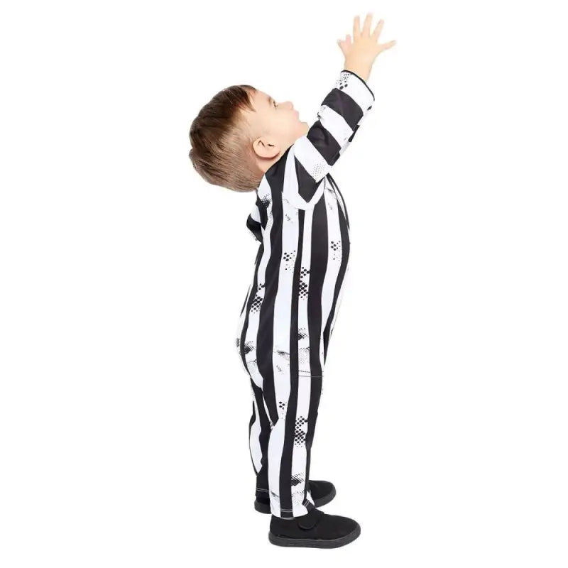 Beetlejuice Romper Costume | Romper Toddler Costume | HAPPY STAFF SHOP