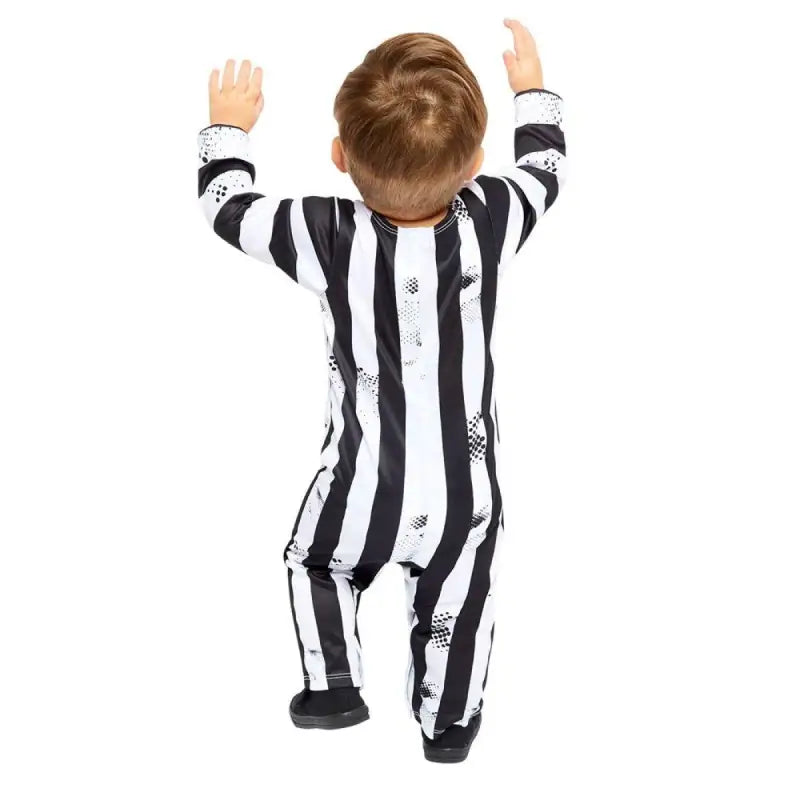 Beetlejuice Romper Costume | Romper Toddler Costume | HAPPY STAFF SHOP