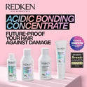 Redken Acidic Bonding Concentrate Shampoo & Conditioner Twin 2 x 300ml Free Gift ABC intensive pre-treatment 50 mls