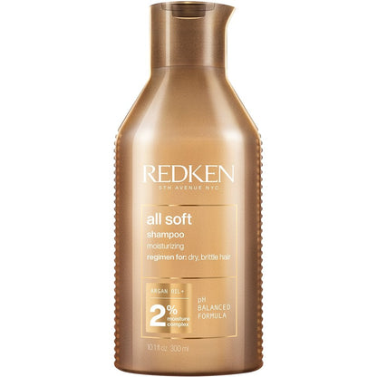 Redken All Soft Moisturising Shampoo & Conditioner Twin 2 x 300ml