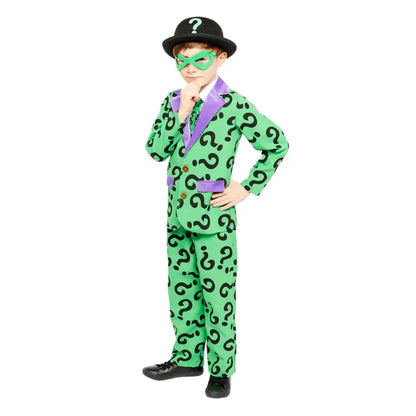 Riddler Child Costume | Riddler Adult Costume | HAPPY STAFF SHOP