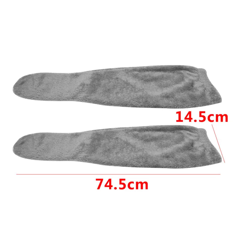 Soft Fluffy Sock Slipper Plush Cozy Socks Fuzzy Winter for Women - Deep Grey