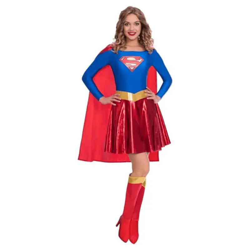 Supergirl Child Costume | Supergirl Adult Costume | HAPPY STAFF SHOP