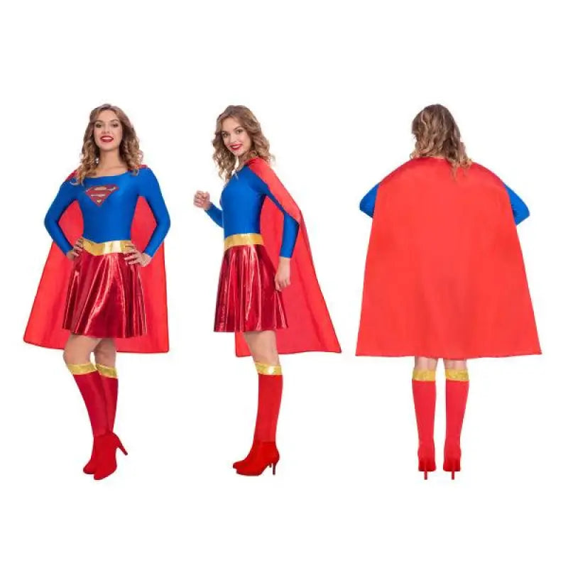 Supergirl Child Costume | Supergirl Adult Costume | HAPPY STAFF SHOP