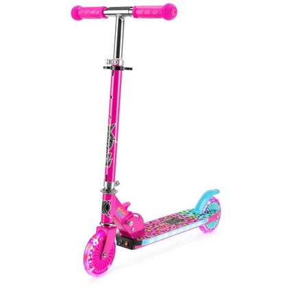 XOOTZ WILD RIDER LED SCOOTER - PINK