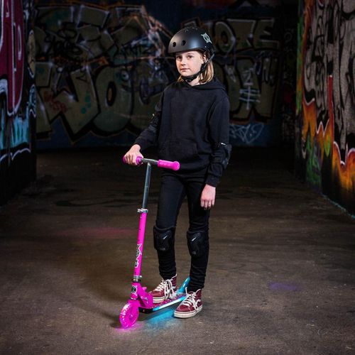 XOOTZ WILD RIDER LED SCOOTER - PINK