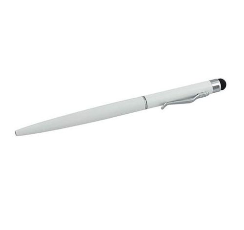 Stratton Ball Point Pen Slim White ST1219