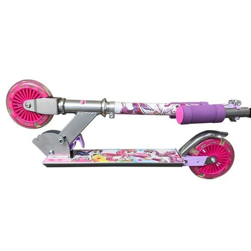 Unicorn Push Scooter with 2 light up Wheel Outdoor Game for Boy Girl SV13988