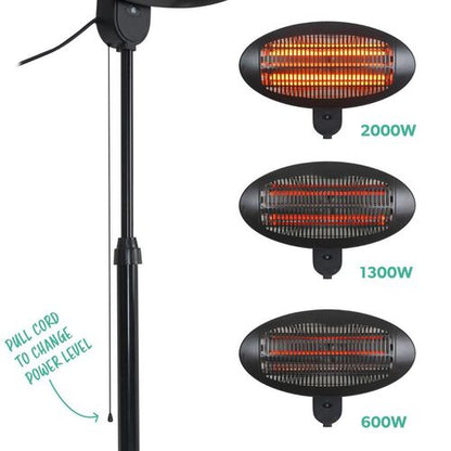 Kingavon Electric Patio Heater 2000W