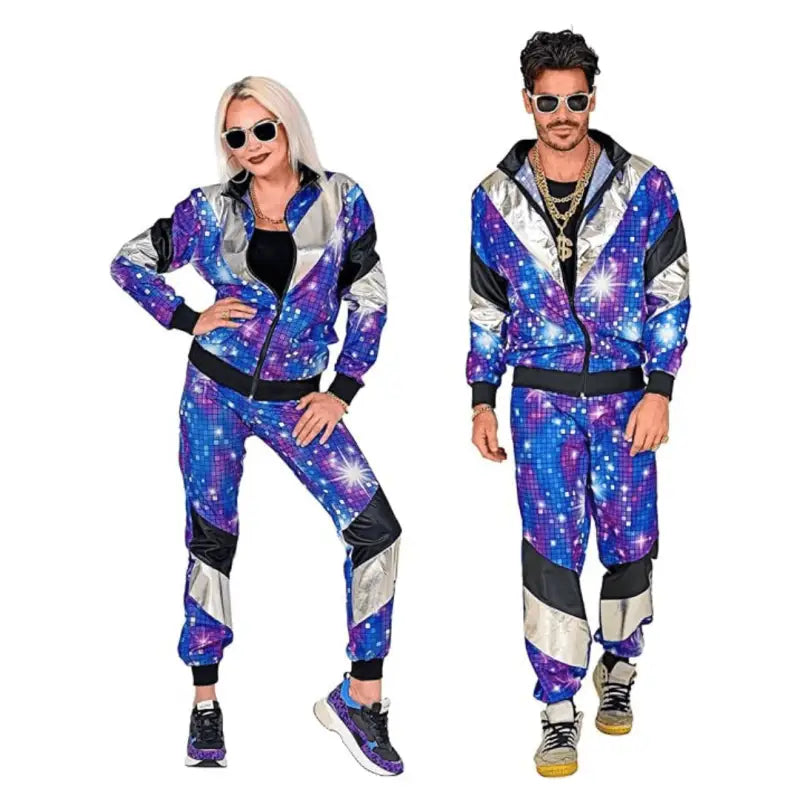 Party Shell Suit | Party Adult Costume | HAPPY STAFF SHOP